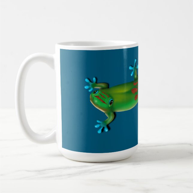 Caneca De Café Day Gecko (Esquerda)