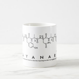 Caneca De Café Dayanara peptide mug