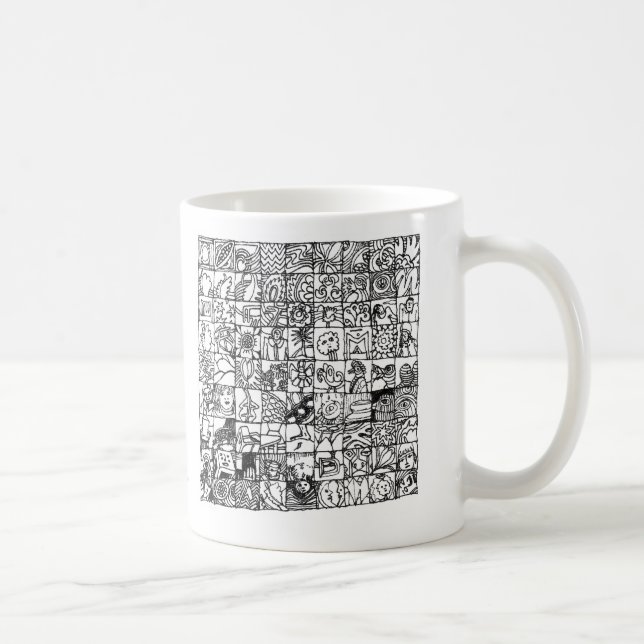 Caneca De Café Dazzling veel plaatjes om over te praten! (Direita)