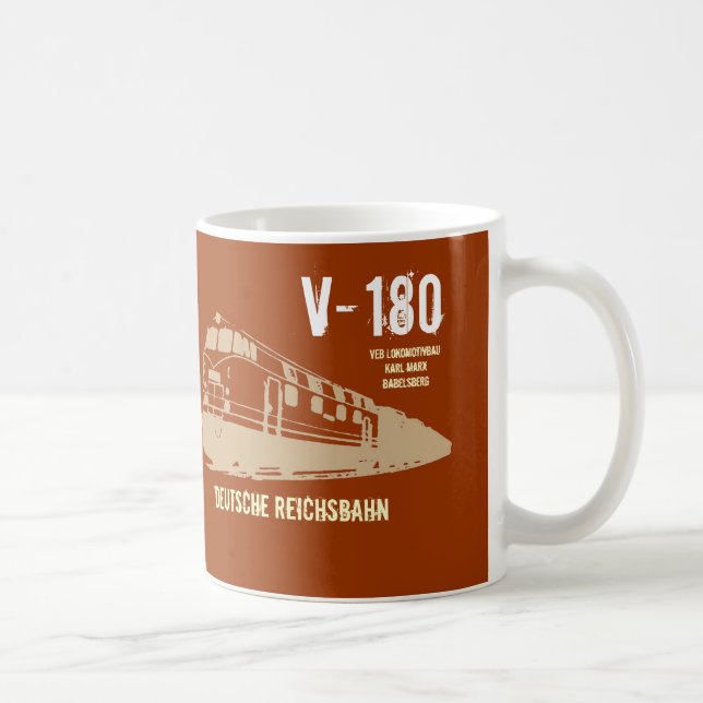 Caneca De Café DDR desenho (Direita)