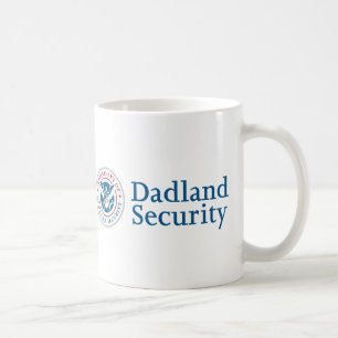 Caneca De Café DDS - departamento da segurança de Dadland