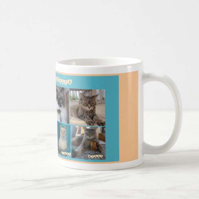 caneca de café de 11 onças com o PipersPuddycats o (Direita)