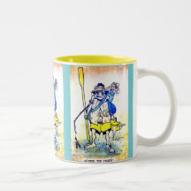 caneca de café de 2 tons