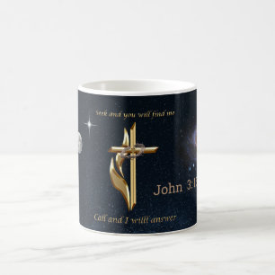 Caneca de café de 3:16 Tom duplo