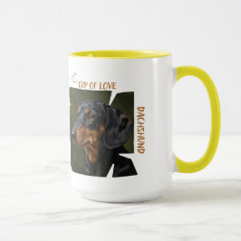 Caneca de Café de 450 ml Amante de Cães Copa do Am