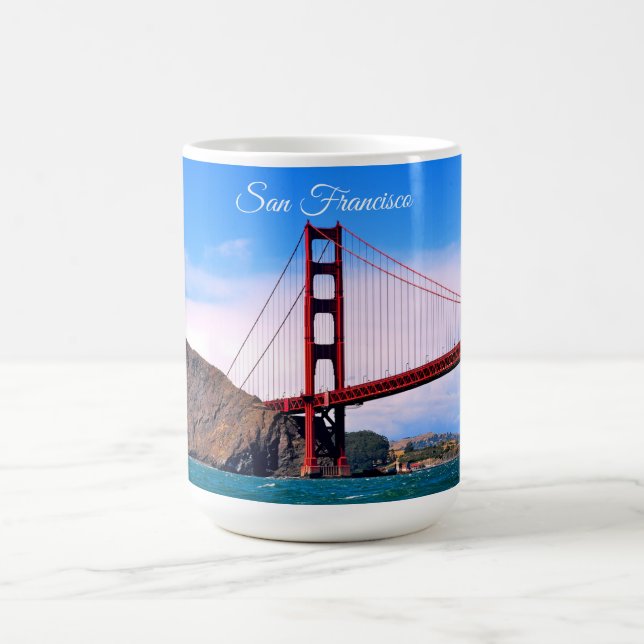 CANECA DE CAFÉ DE 450ml PONTE GOLDEN GATE SAN FRAN (Centro)