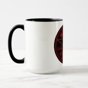 Caneca de café de 66.666 membros do Space Hipsters
