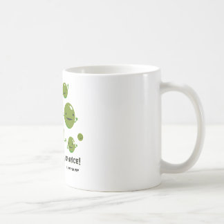 Caneca De Café Dê a ervilhas uma possibilidade