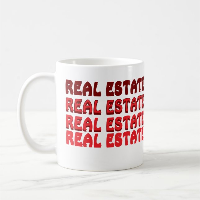 Caneca de café de Advogado de Imóveis (Esquerda)