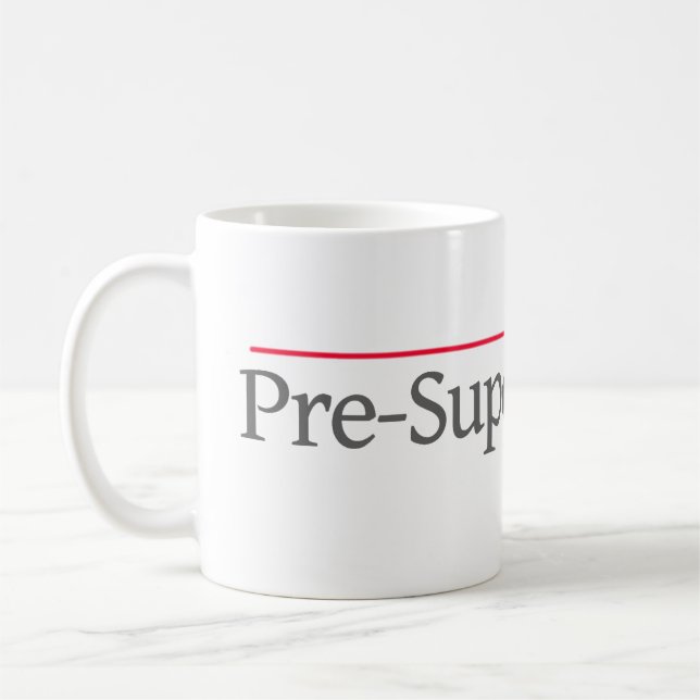 CANECA DE CAFÉ DE "ADVOGADO PRE-SUPER" -- (Esquerda)
