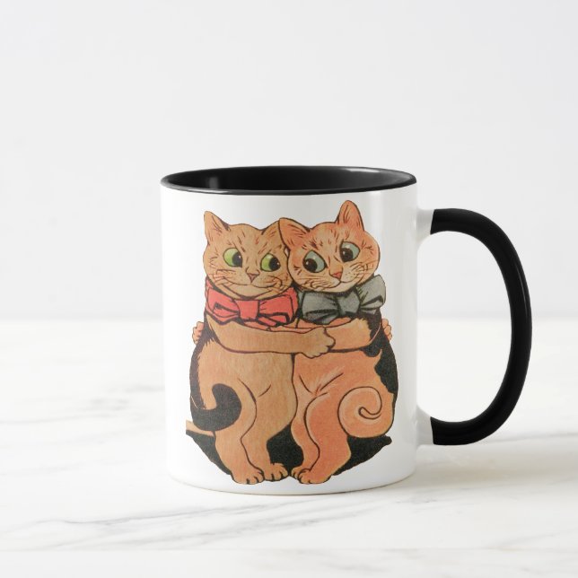 Caneca de café de afago dos gatos (Direita)