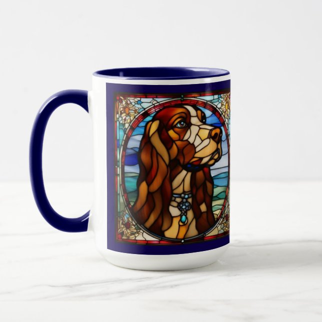Caneca de Café de Afghan Hound Fofo (Esquerda)