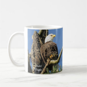 Caneca de Café de Águia Balançada por BirdingColle
