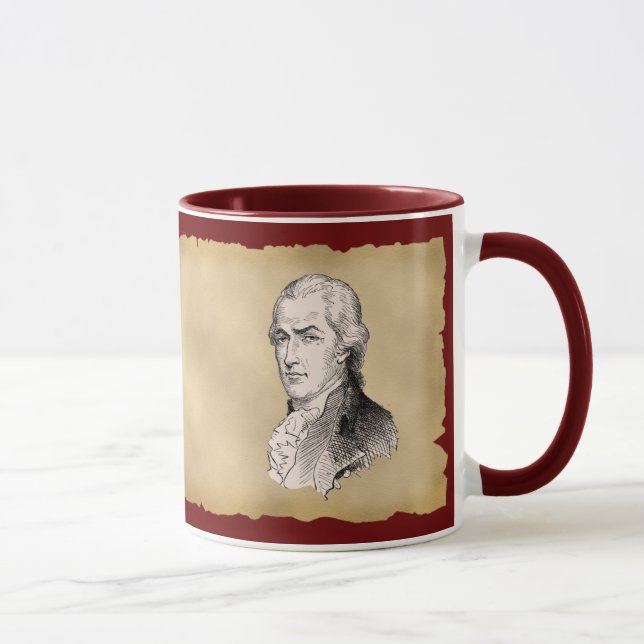 Caneca de café de Alexander Hamilton (Direita)