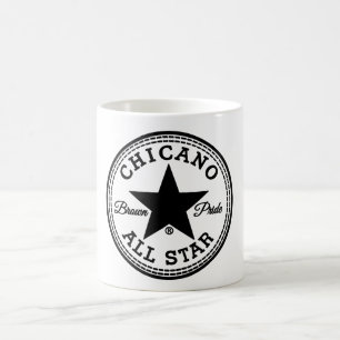 Caneca de café de All Star do Chicano