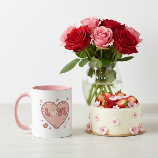Caneca de Café de Aniversário & Dia dos Namorados (Criador carregado)