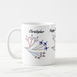 Caneca de Café de Aniversário dos Thunderbirds