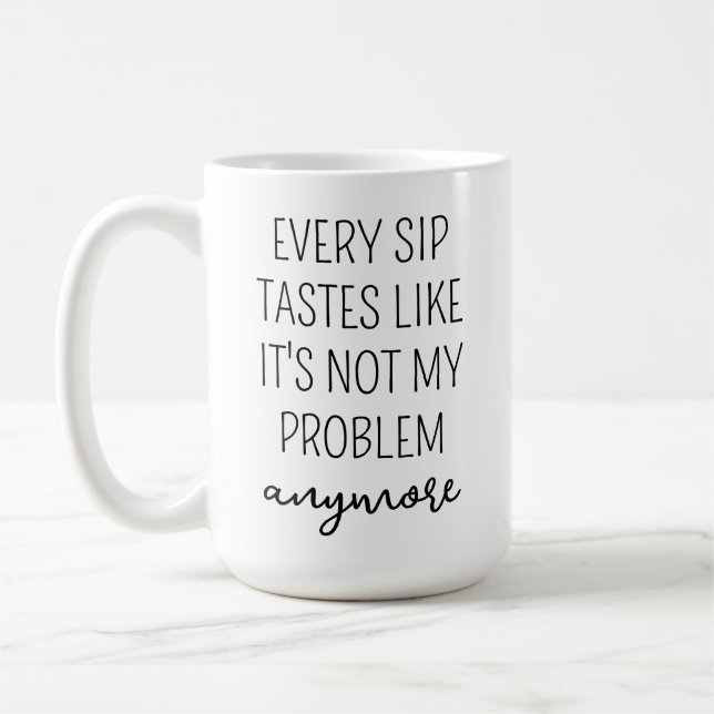 Caneca de Café de Aposentadoria Personalizada, Fel (Esquerda)