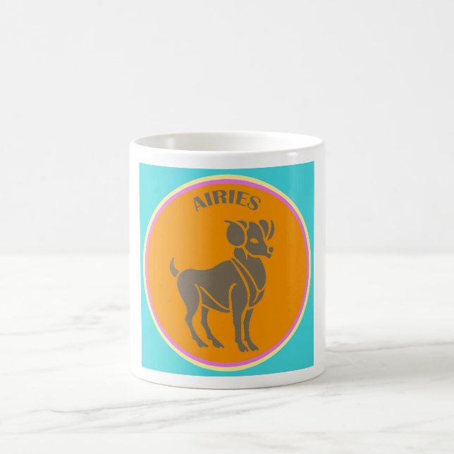 Caneca de Café de Áries (Centro)