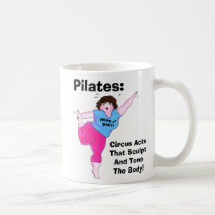 Caneca De Café De "atos de circo PILATES- "
