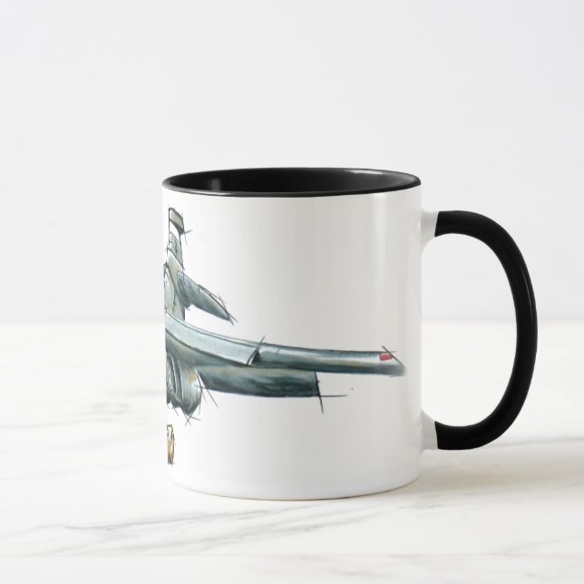Caneca de café de B-1B 11Oz (Direita)