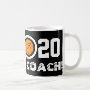 Caneca de café de basquete Número 20   Personalizá