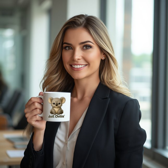 Caneca de Café de Bebê Coala Fofo (Criador carregado)