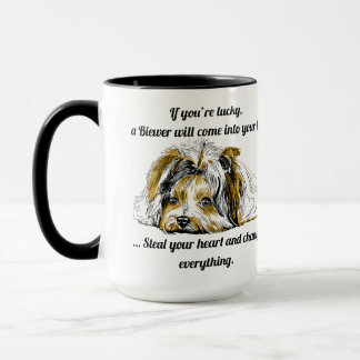 Caneca de café de Biewer Terrier