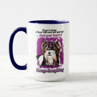 Caneca de café de Biewer Terrier