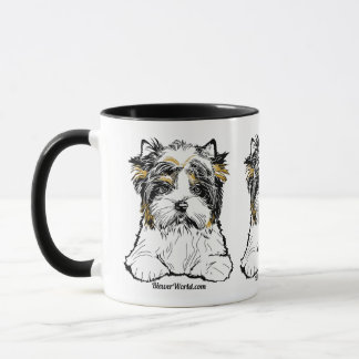 Caneca de café de Biewer Terrier