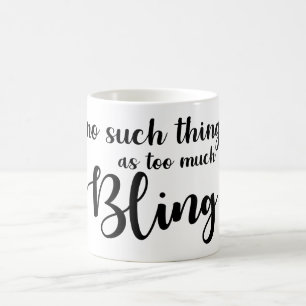 Caneca de café de Bling