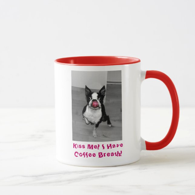 CANECA DE CAFÉ DE BOSTON TERRIER (Direita)