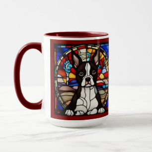 Caneca de Café de Boston Terrier Fofa