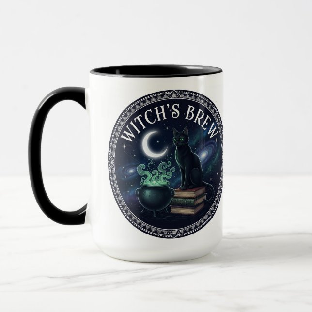Caneca de Café de Bruxa (Esquerda)