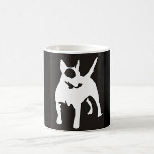 Caneca de café de bull terrier