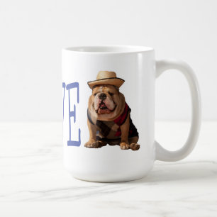 Caneca de Café de Cachorro de Estimação Bulldog In