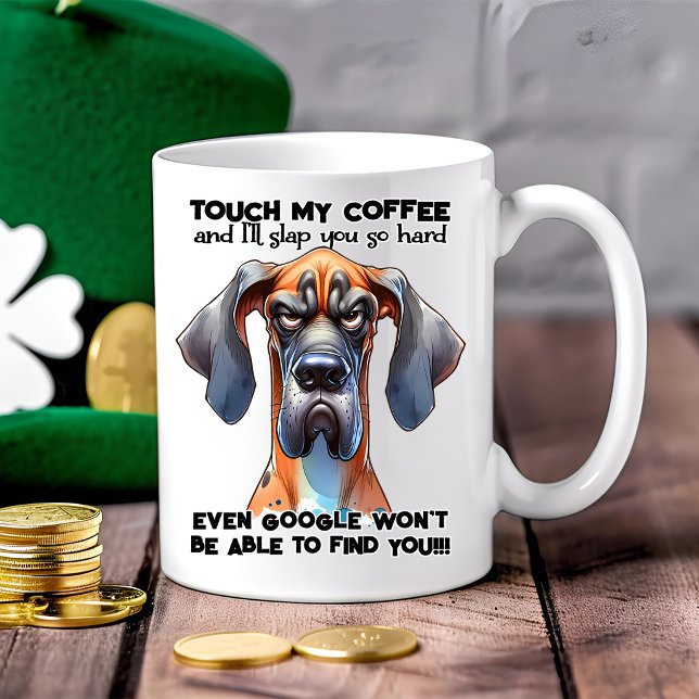 Caneca de Café de Cachorro Engraçado Presente para (Criador carregado)