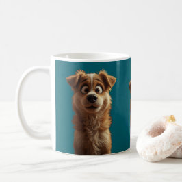 Caneca de Café de Cachorro Fofo Personalizada – Pr