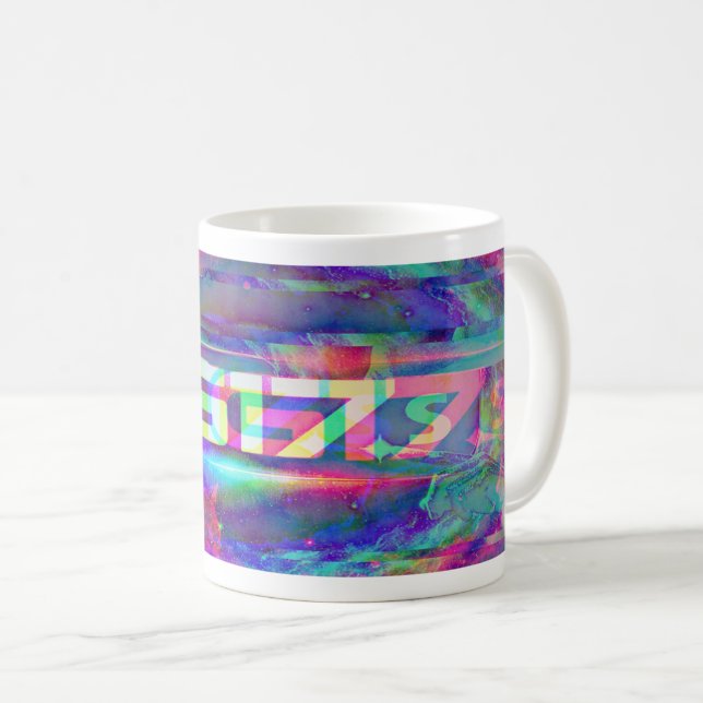 Caneca De Café De Café Taza UFO CG17s (Frente Esquerda)