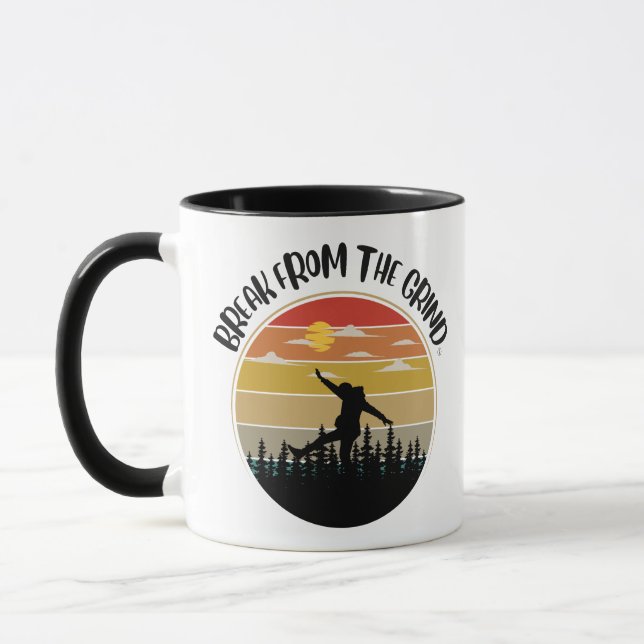 Caneca de Café de Caminhada (Esquerda)