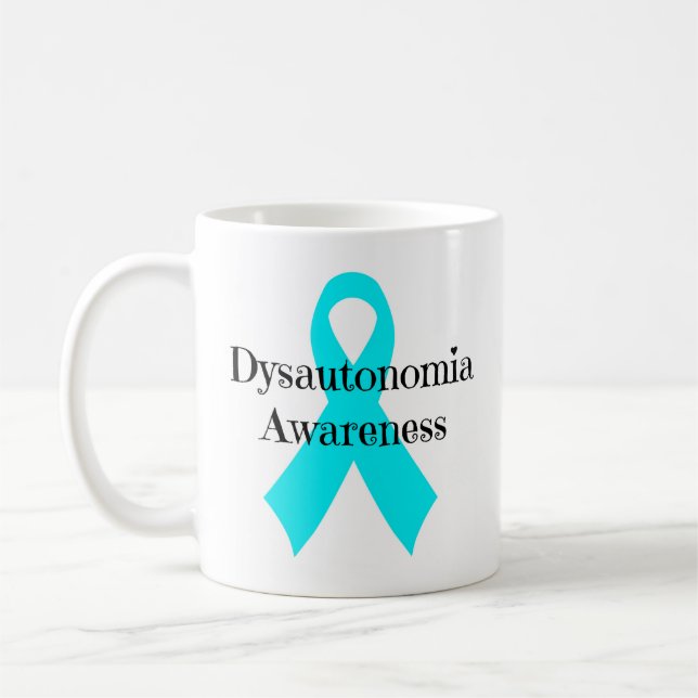 Caneca De Café De "caneca da consciência Dysautonomia" (Esquerda)