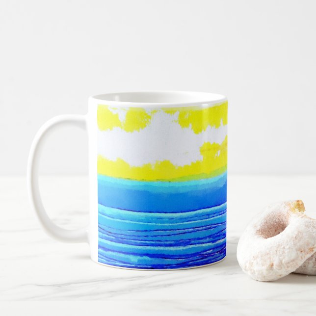 Caneca De Café De "caneca da manhã Bayside" (Com Donut)