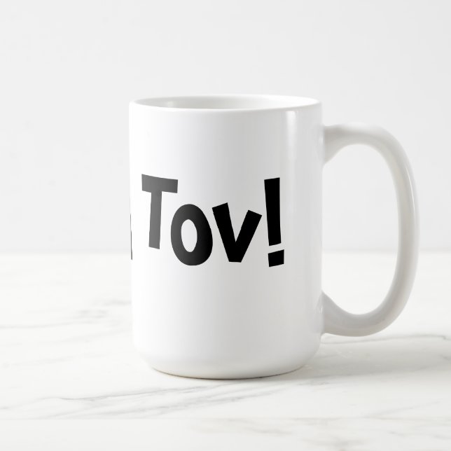 Caneca De Café De "caneca Mazel Tov" - (Direita)