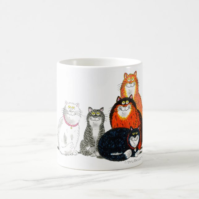 Caneca De Café De "caneca todos os gatos" (Centro)