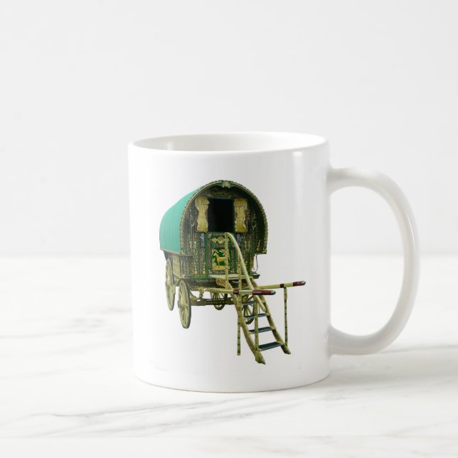 Caneca de café de caravana cigana (Direita)
