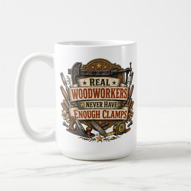 Caneca de Café de Carpinteiros Reais (Esquerda)