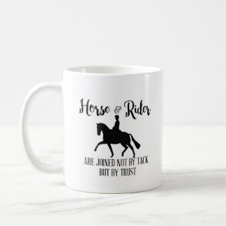 Caneca de café de cavalo unidos não por arreios, m