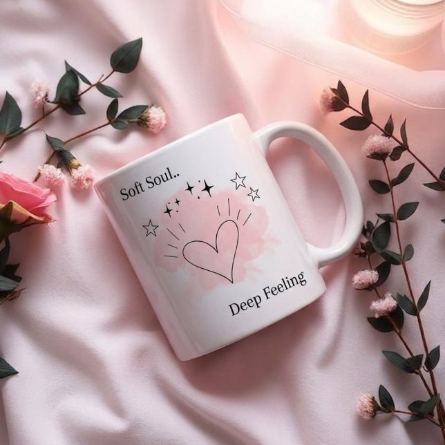 Caneca de Café de Cerâmica Alma Macia Personalizad (Criador carregado)