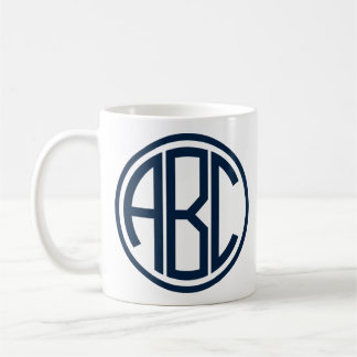 Caneca de Café de Cerâmica com Monograma Personali