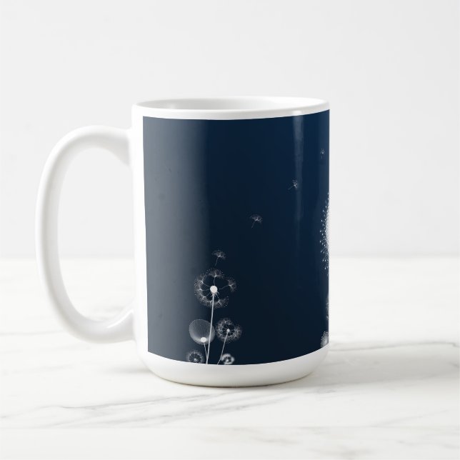 Caneca de Café de Cerâmica Galáxia Noite Estrelada (Esquerda)